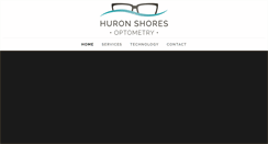 Desktop Screenshot of huronshoresoptometry.com