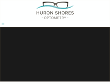 Tablet Screenshot of huronshoresoptometry.com